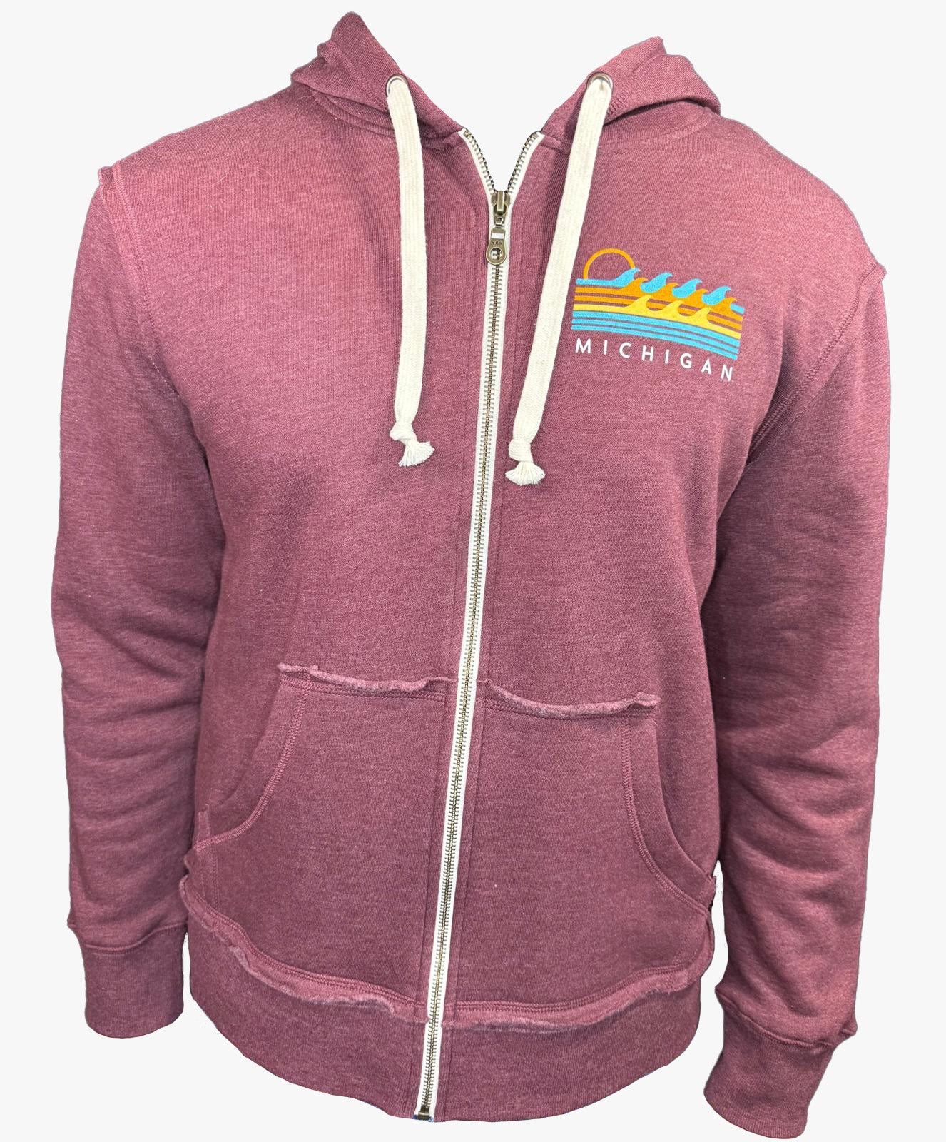 Vintage Michigan Zip-Up Hoodie β Relaxed & Retro