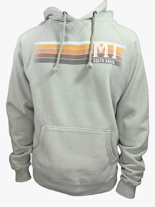 South Haven Michigan Hoodie – Vintage Striped Pullover