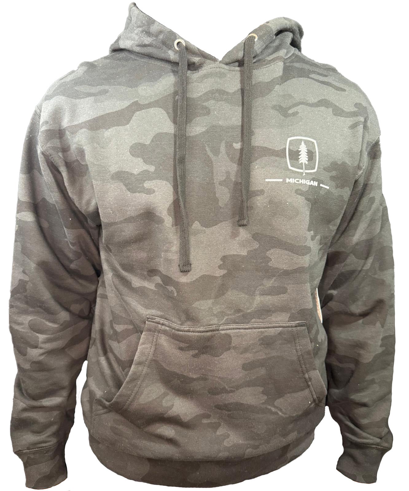 South Haven Michigan Camo Hoodie β Rugged Outdoor Style