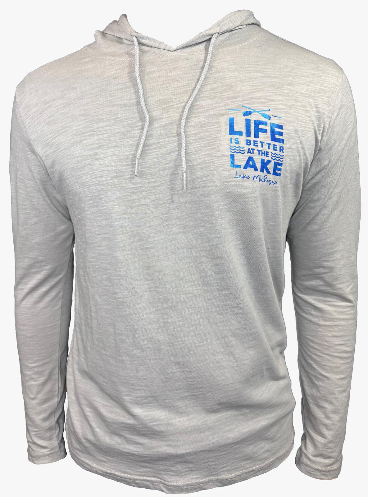 Lake Michigan Lightweight Hoodie β "Life is Better at the Lake"