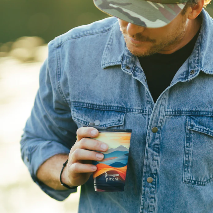 16oz Ombre Insulated Stackable Tumbler