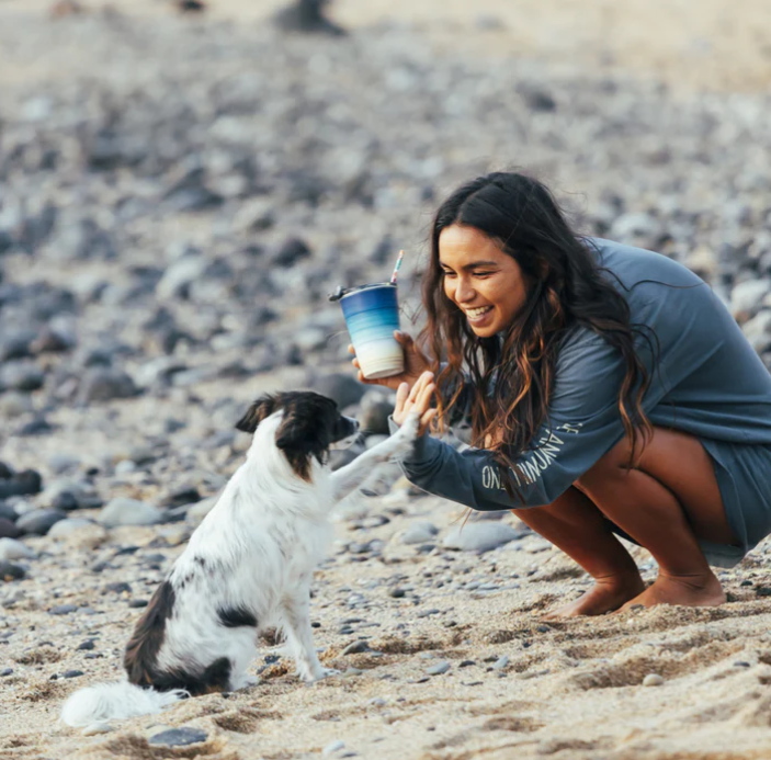 16oz Ombre Insulated Stackable Tumbler