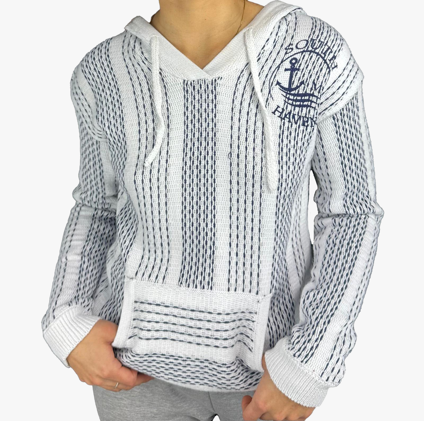 Nautical "South Haven" Hoodie