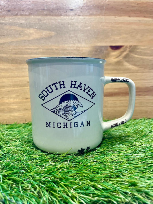 South Haven – Michigan Camp Mug | Vintage-Style Coffee Cup