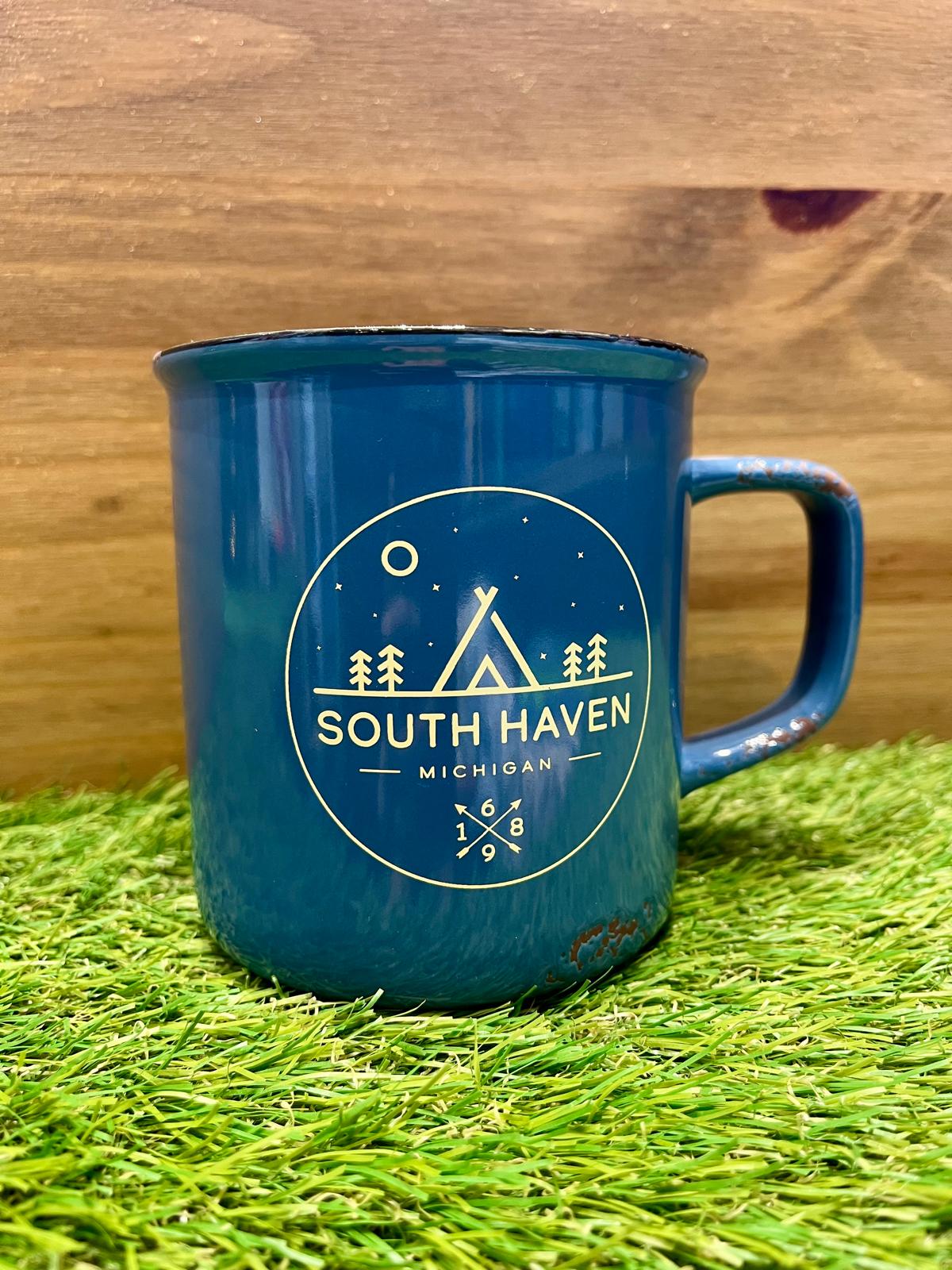 South Haven – Michigan Camp Mug | Outdoor-Inspired Drinkware