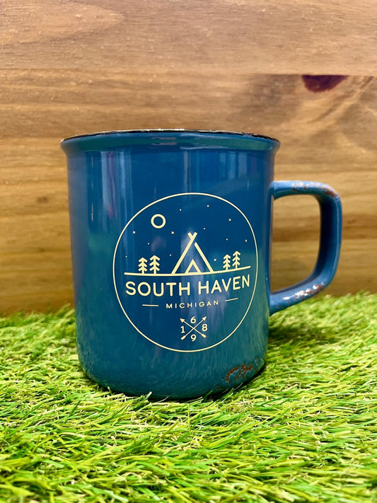 South Haven – Michigan Camp Mug | Outdoor-Inspired Drinkware