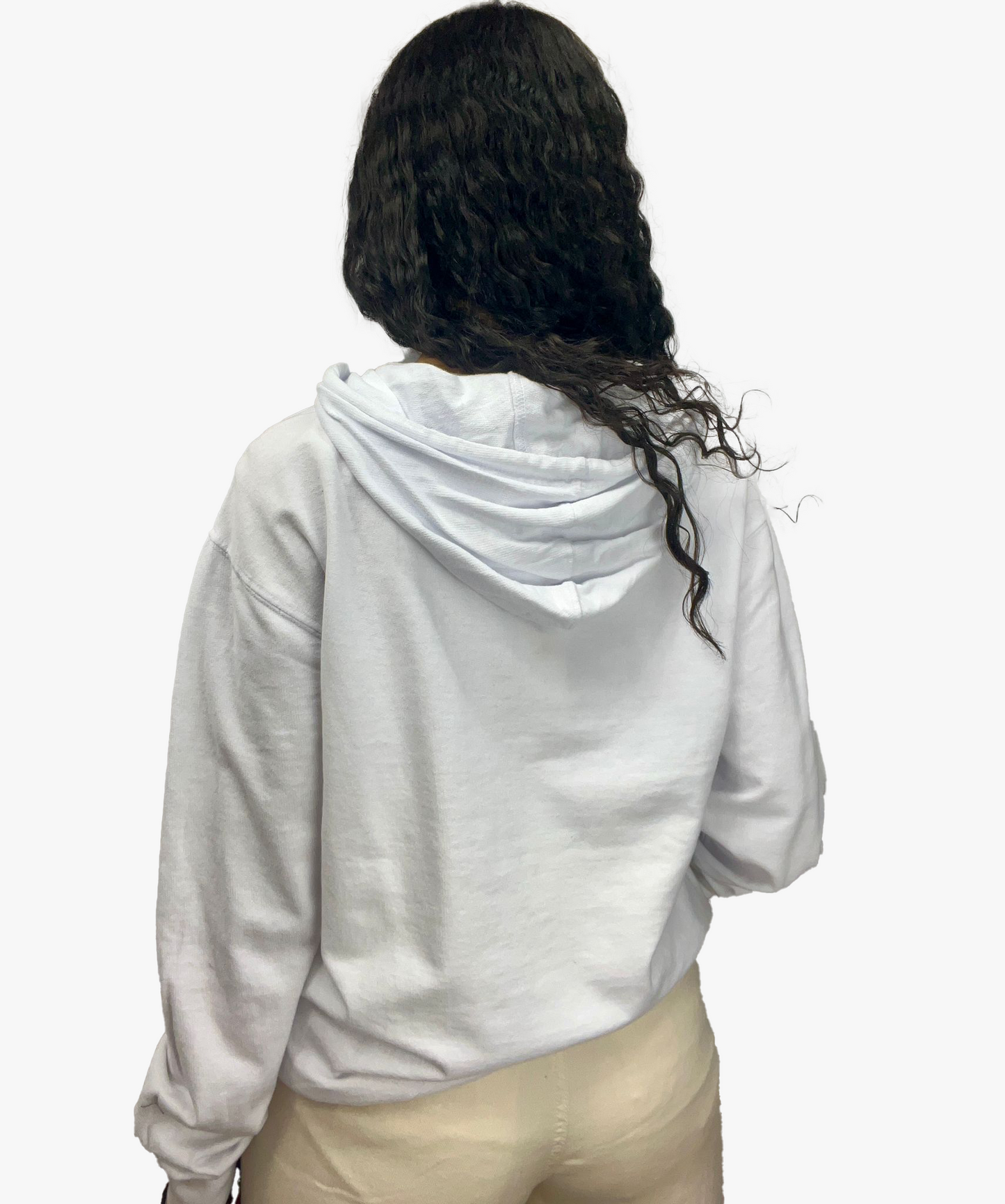 White "Lake Michigan" Hoodie