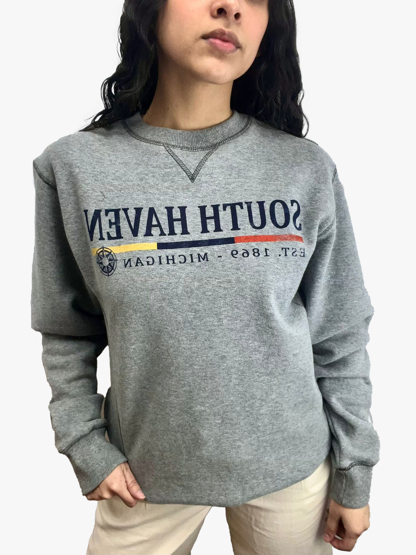 Gray "South Haven" Sweatshirt